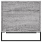 Salontafel 60X44,5X45 Cm Bewerkt Hout Eikenkleurig