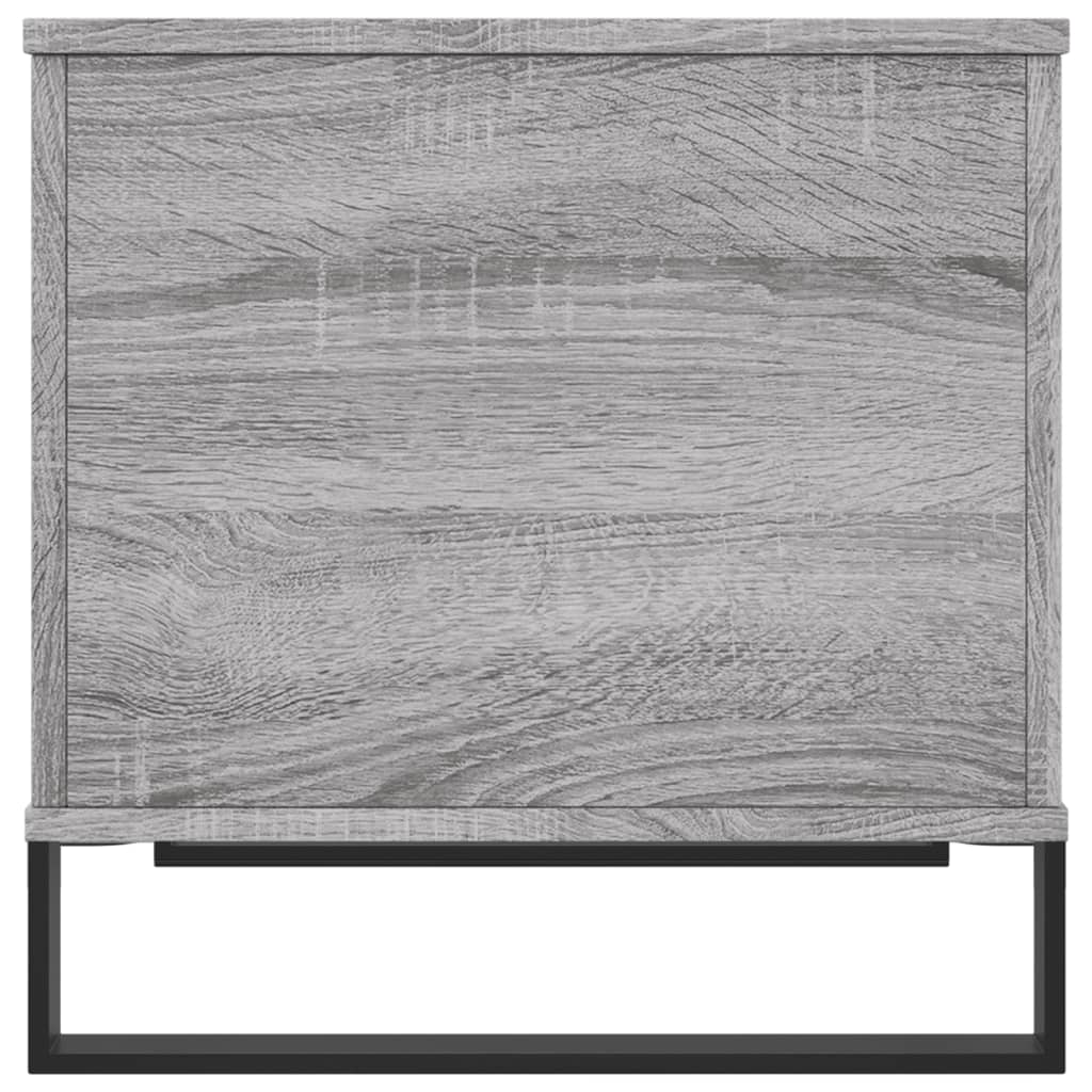 Salontafel 60X44,5X45 Cm Bewerkt Hout Eikenkleurig