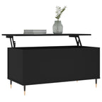 Salontafel 90X44,5X45 Cm Bewerkt Hout