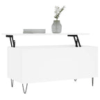 Salontafel 90X44,5X45 Cm Bewerkt Hout