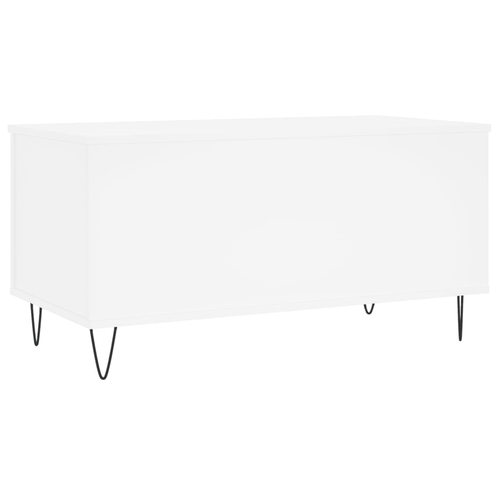 Salontafel 90X44,5X45 Cm Bewerkt Hout