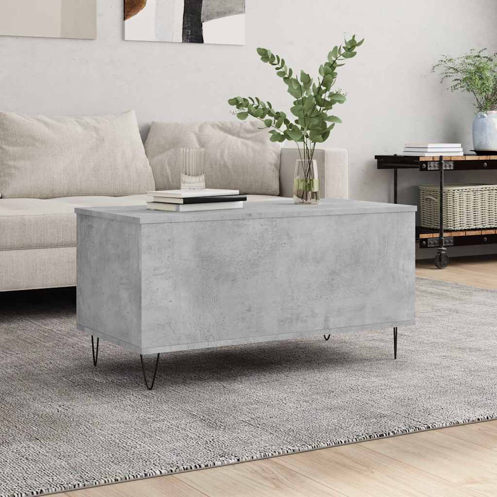 Salontafel 90X44,5X45 Cm Bewerkt Hout