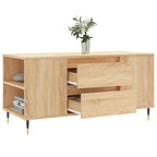 Salontafel 102X44,5X50 Cm Bewerkt Hout Kleurig