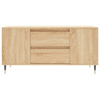 Salontafel 102X44,5X50 Cm Bewerkt Hout Kleurig