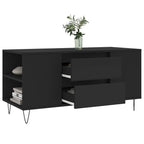 Salontafel 102X44,5X50 Cm Bewerkt Hout