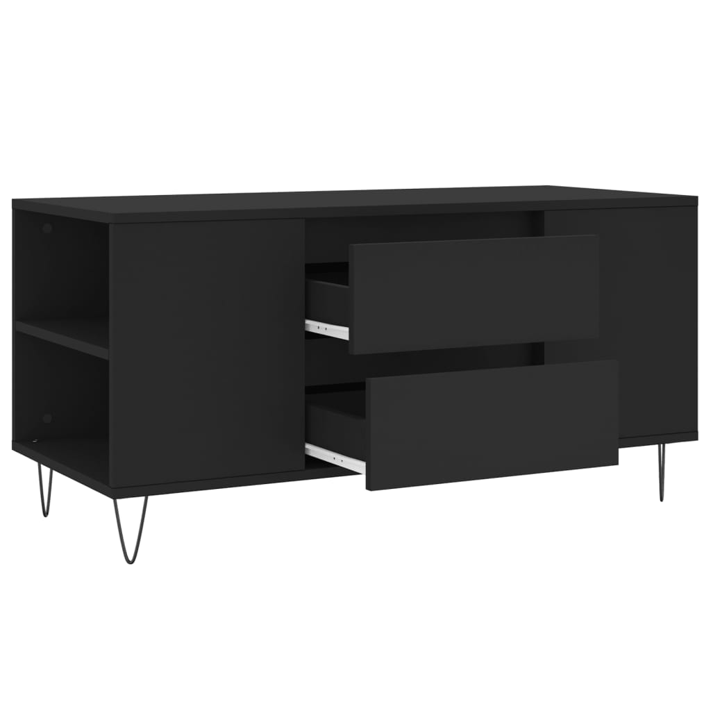 Salontafel 102X44,5X50 Cm Bewerkt Hout