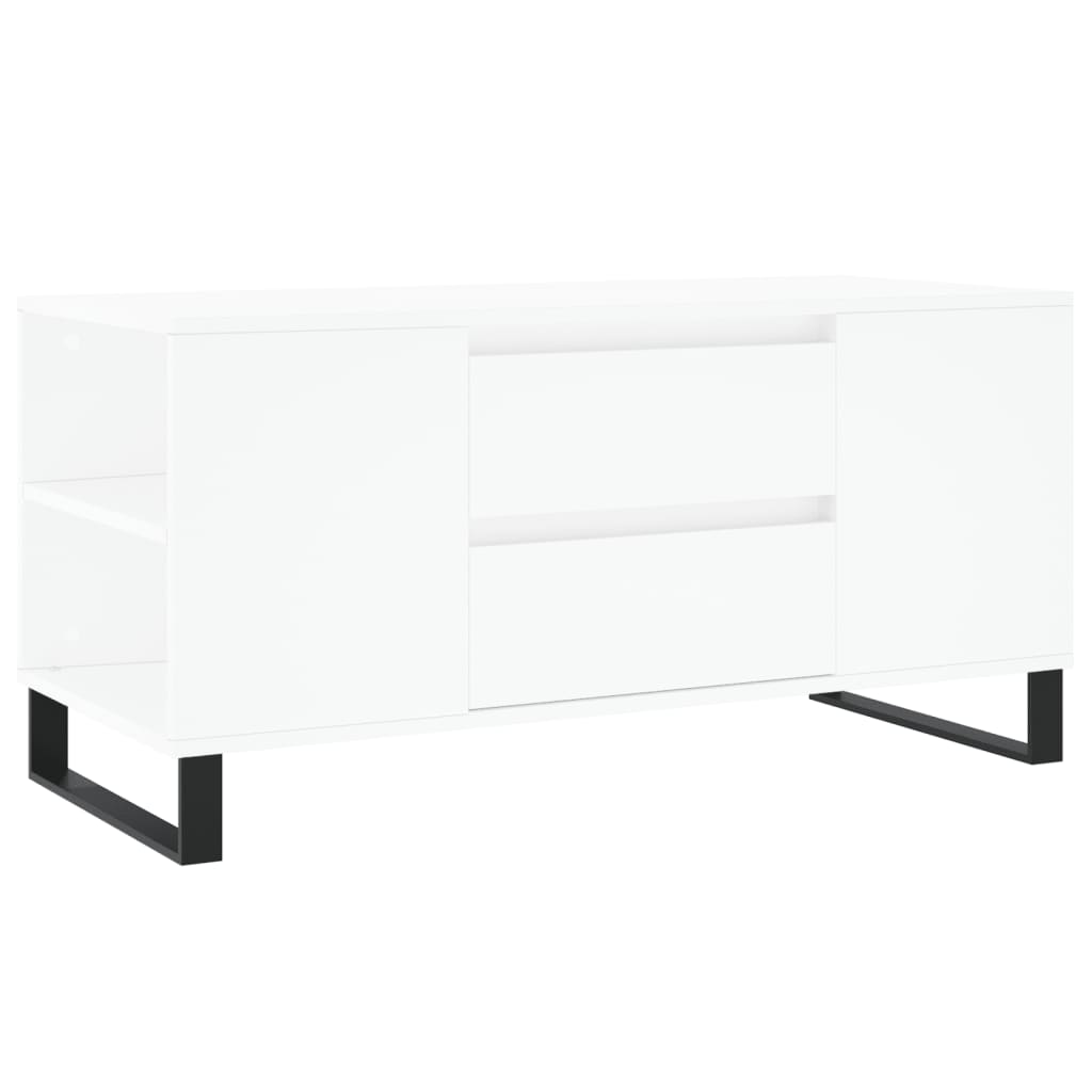 Salontafel 102X44,5X50 Cm Bewerkt Hout