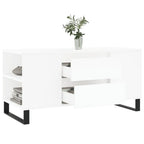 Salontafel 102X44,5X50 Cm Bewerkt Hout