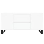 Salontafel 102X44,5X50 Cm Bewerkt Hout