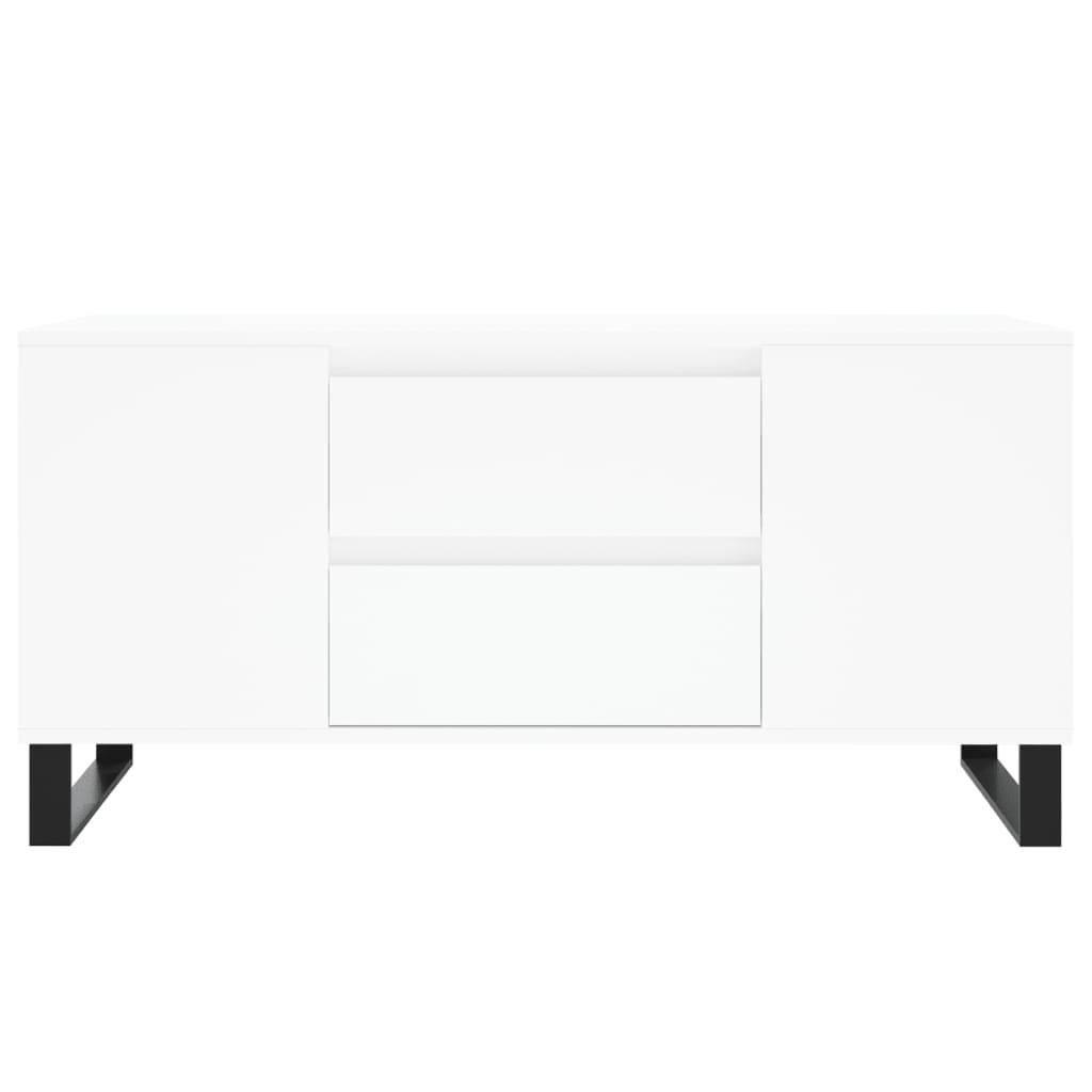 Salontafel 102X44,5X50 Cm Bewerkt Hout