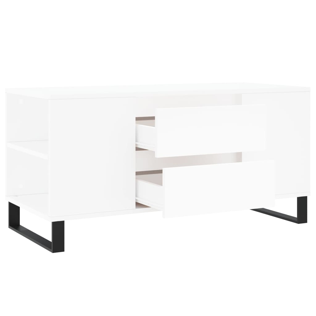 Salontafel 102X44,5X50 Cm Bewerkt Hout