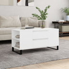 Salontafel 102X44,5X50 Cm Bewerkt Hout