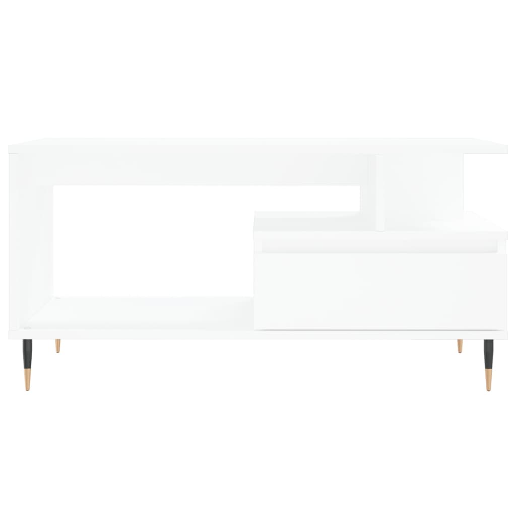 Salontafel 90X49X45 Cm Bewerkt Hout