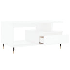 Salontafel 90X49X45 Cm Bewerkt Hout