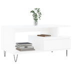 Salontafel 90X49X45 Cm Bewerkt Hout