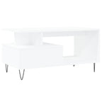 Salontafel 90X49X45 Cm Bewerkt Hout
