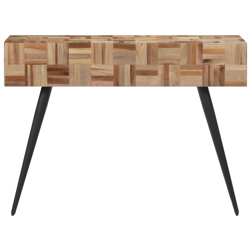 Wandtafel Massief Gerecycled Teakhout