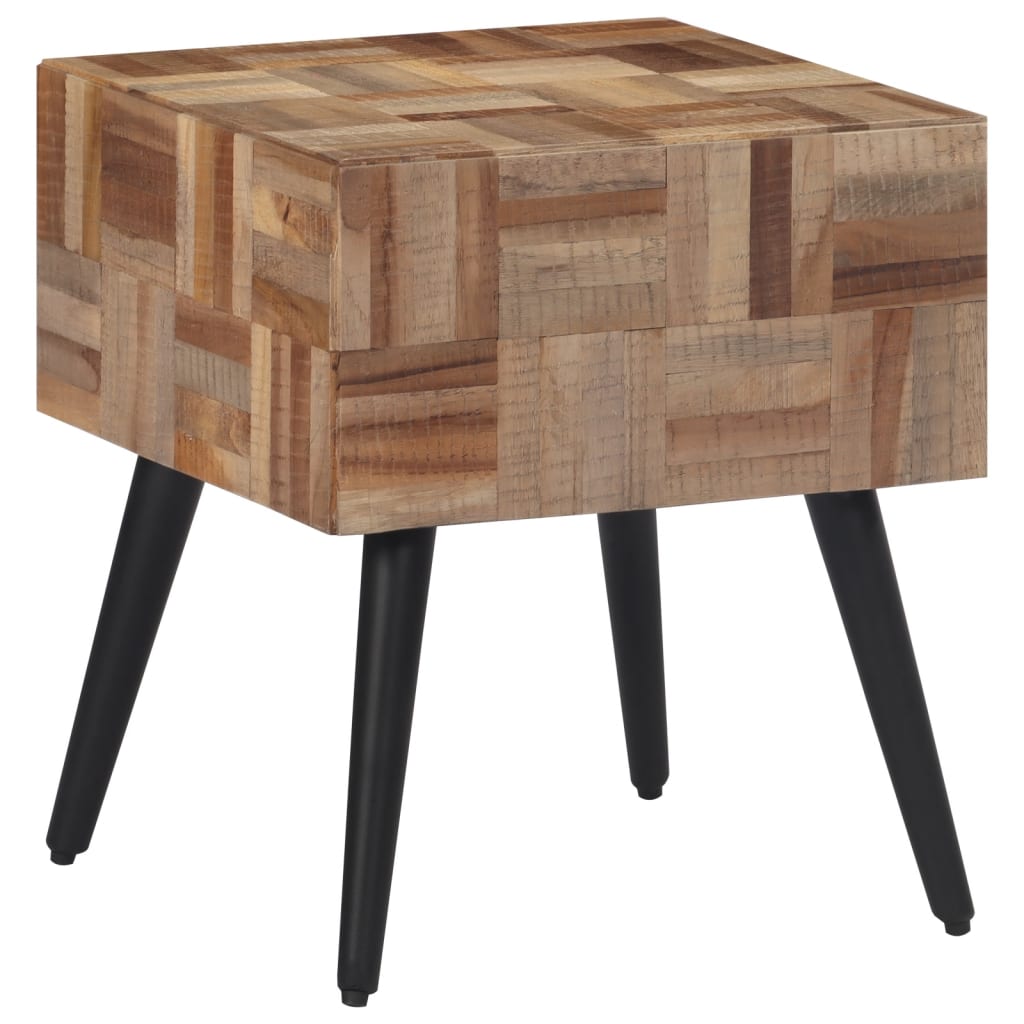 Wandtafel Massief Gerecycled Teakhout