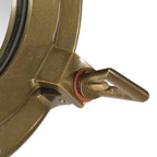 Wandspiegel Patrijspoort Ø23 Cm Aluminium En Glas