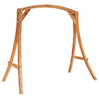 Schommelbank Vurenhout Met Teak Afwerking