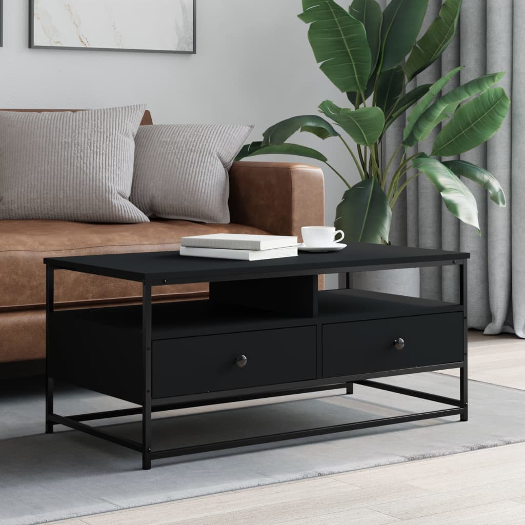 Salontafel Bewerkt Hout Kleurig