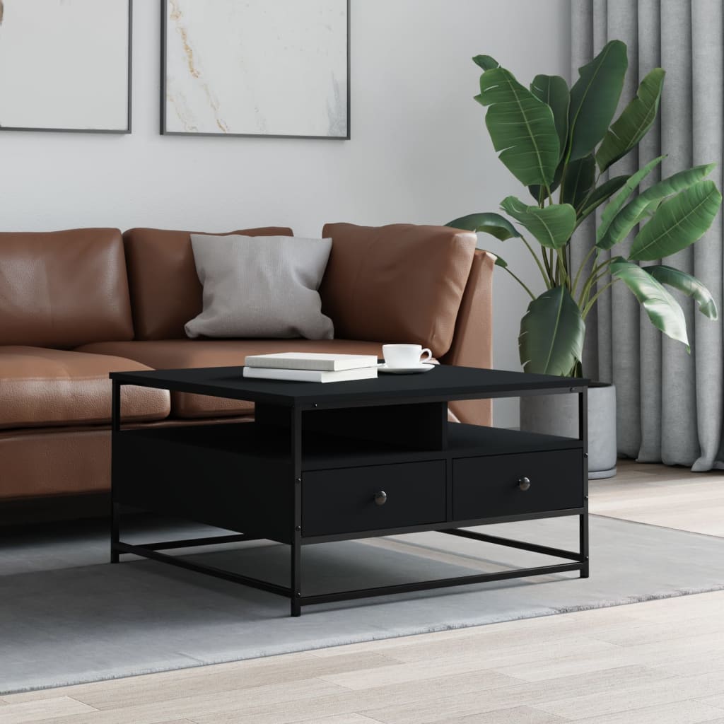 Salontafel Bewerkt Hout Kleurig
