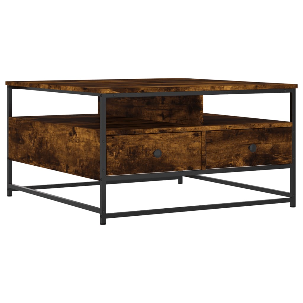 Salontafel Bewerkt Hout Kleurig