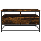 Salontafel Bewerkt Hout Kleurig