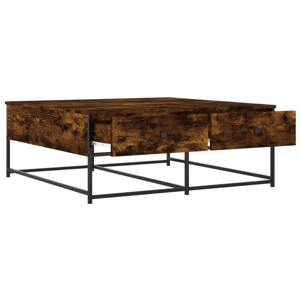 Salontafel Bewerkt Hout Kleurig