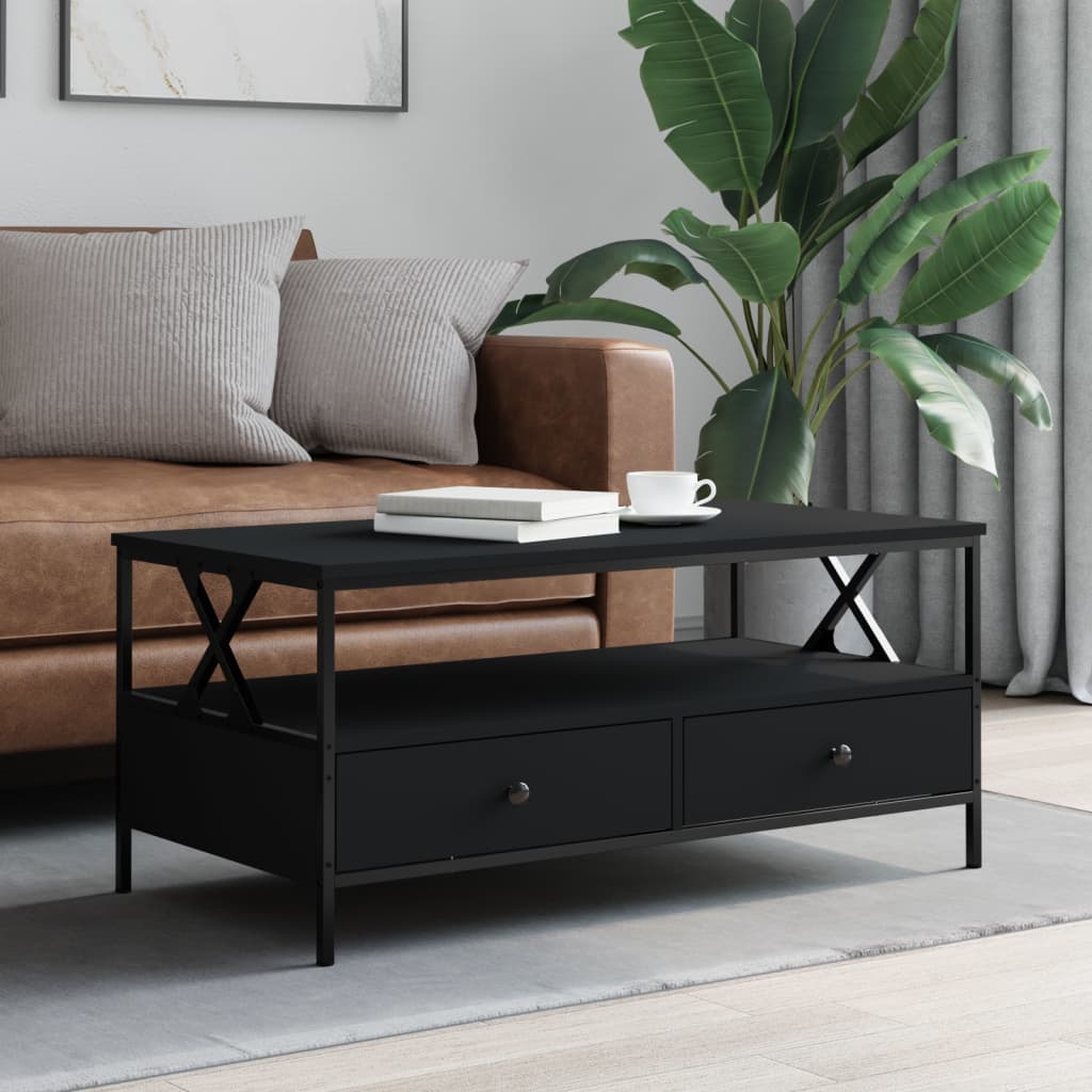 Salontafel With Drawer 100 X 51 X 45 Cm