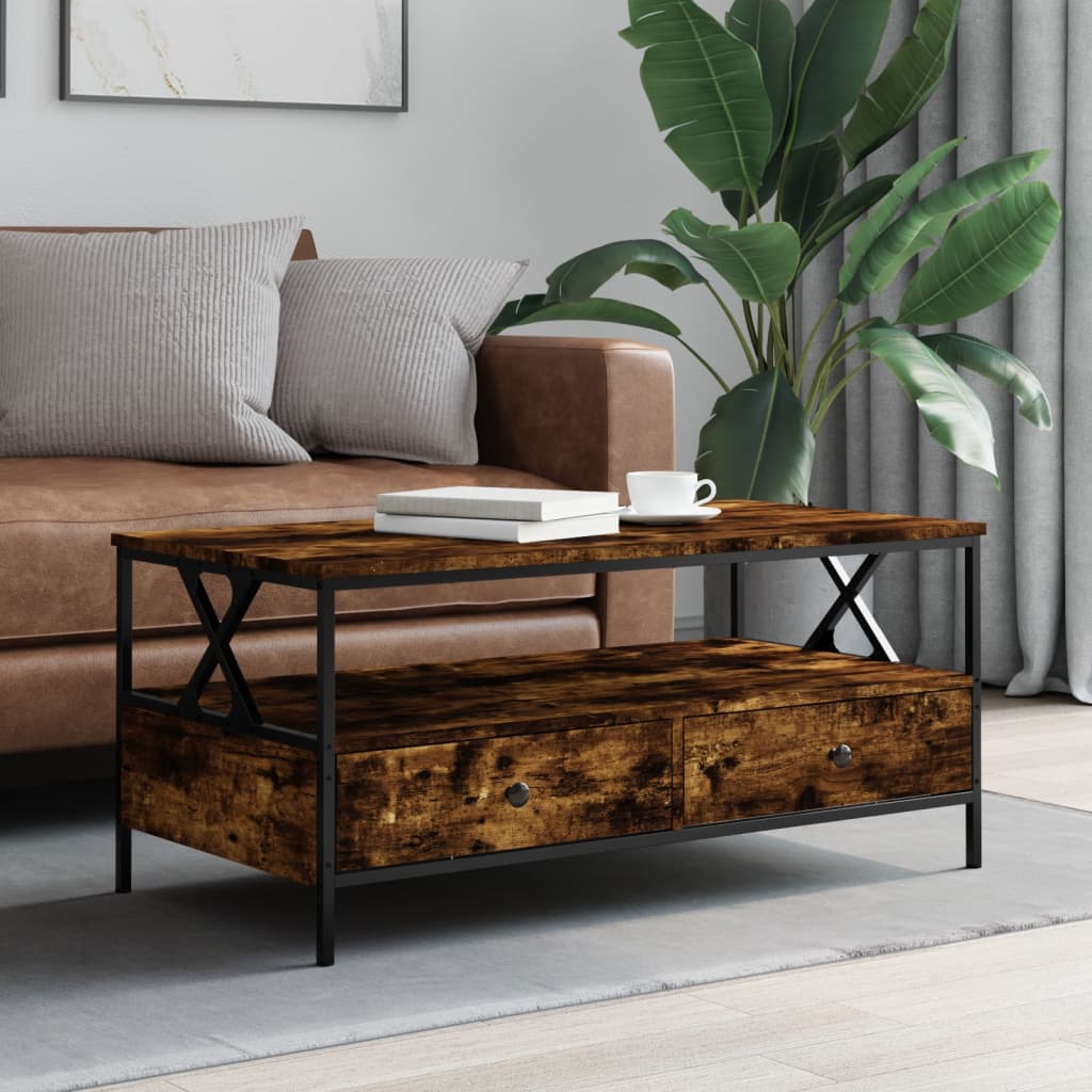 Salontafel With Drawer 100 X 51 X 45 Cm