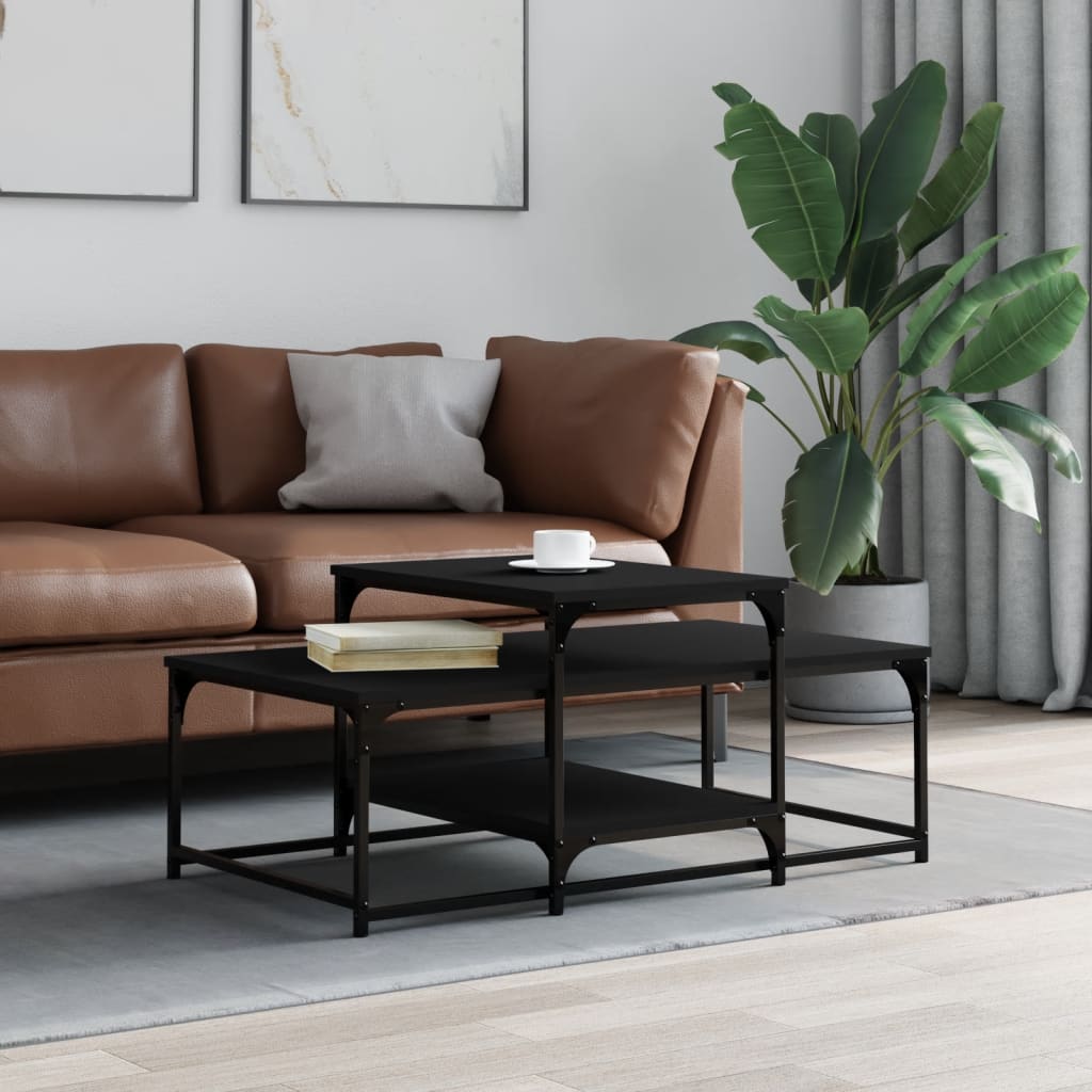 Salontafel 102X60X45 Cm Bewerkt Hout