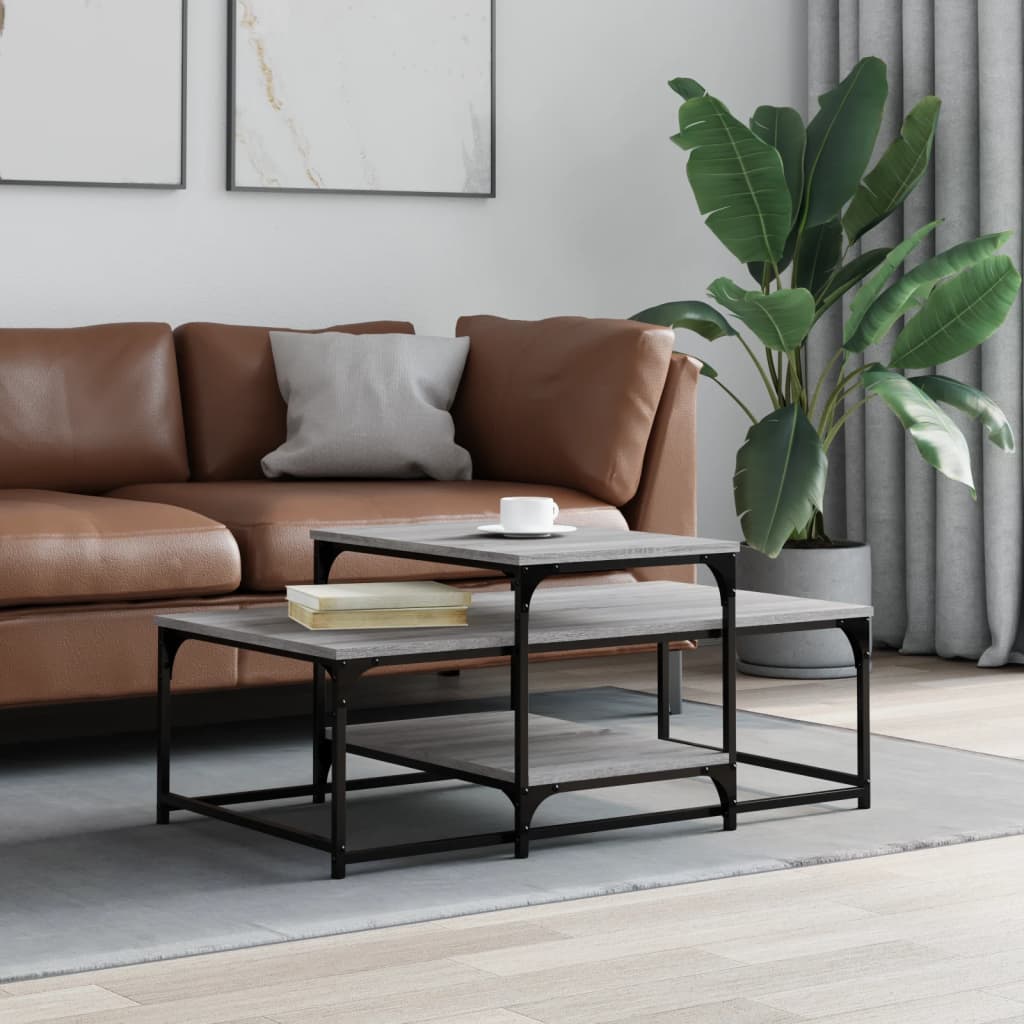 Salontafel 102X60X45 Cm Bewerkt Hout