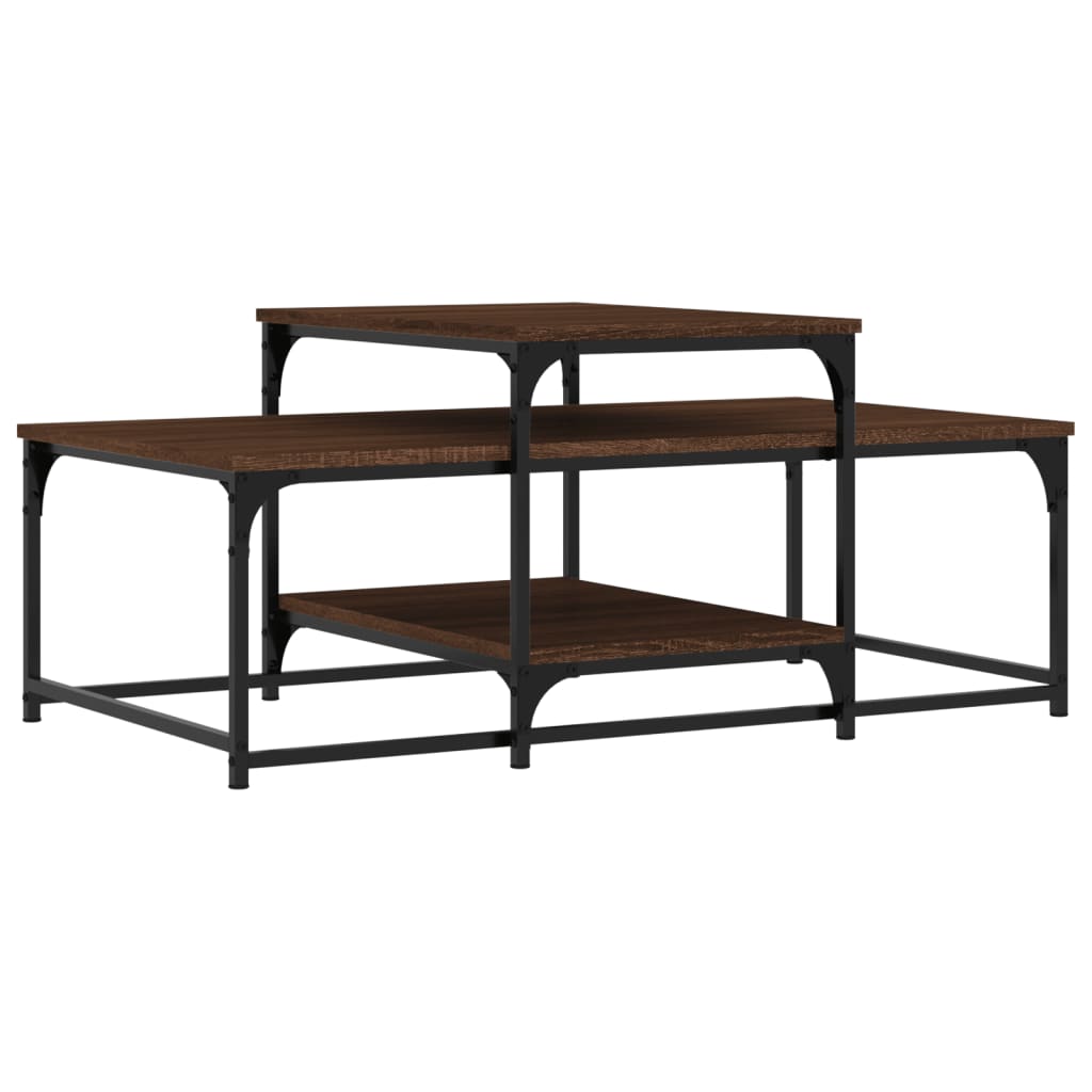 Salontafel 102X60X45 Cm Bewerkt Hout
