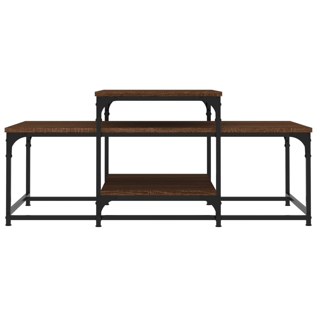 Salontafel 102X60X45 Cm Bewerkt Hout