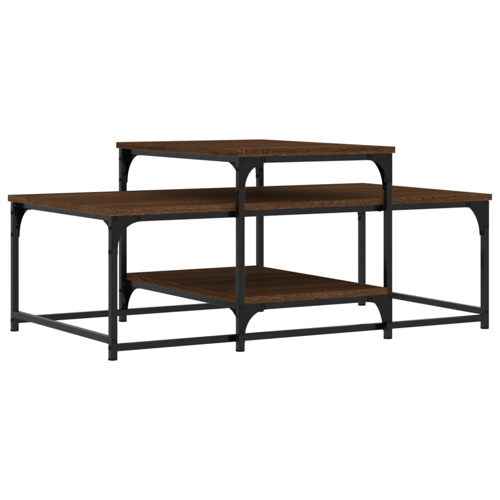 Salontafel 102X60X45 Cm Bewerkt Hout