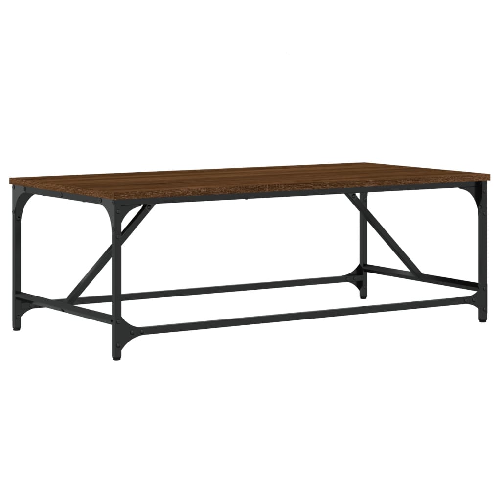 Salontafel 100X50X35 Cm Bewerkt Hout