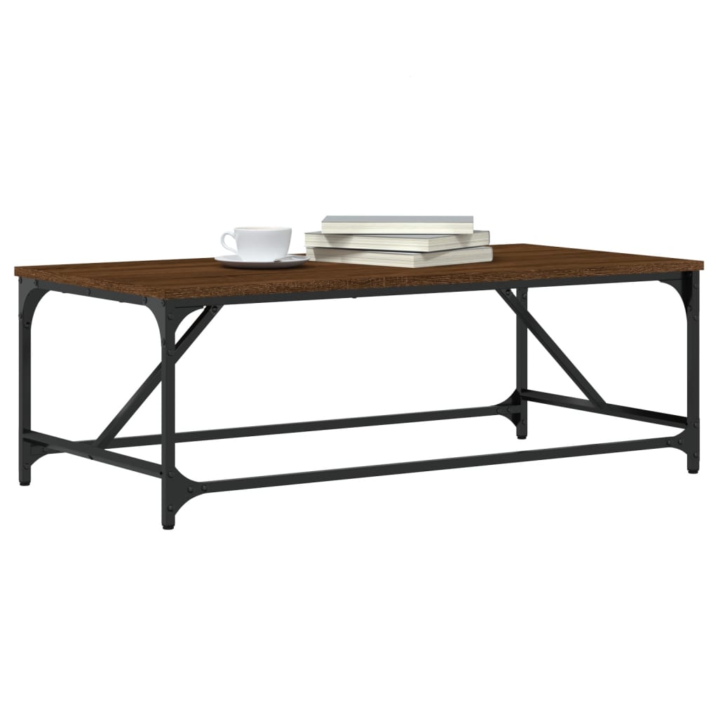 Salontafel 100X50X35 Cm Bewerkt Hout