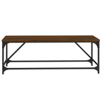 Salontafel 100X50X35 Cm Bewerkt Hout