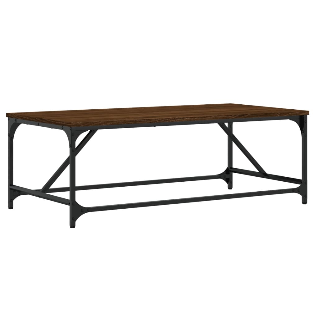 Salontafel 100X50X35 Cm Bewerkt Hout