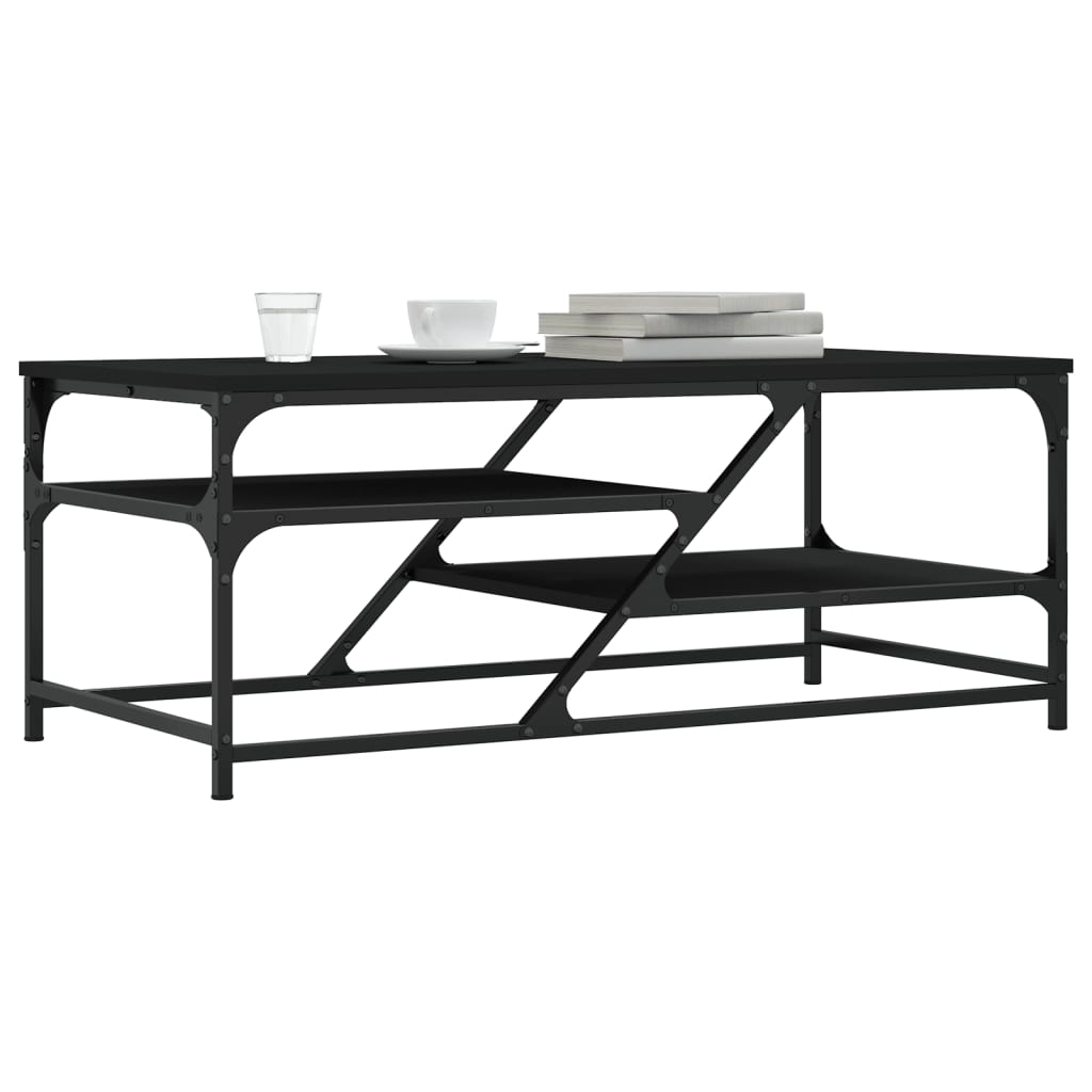 Salontafel 100X49X40 Cm Bewerkt Hout