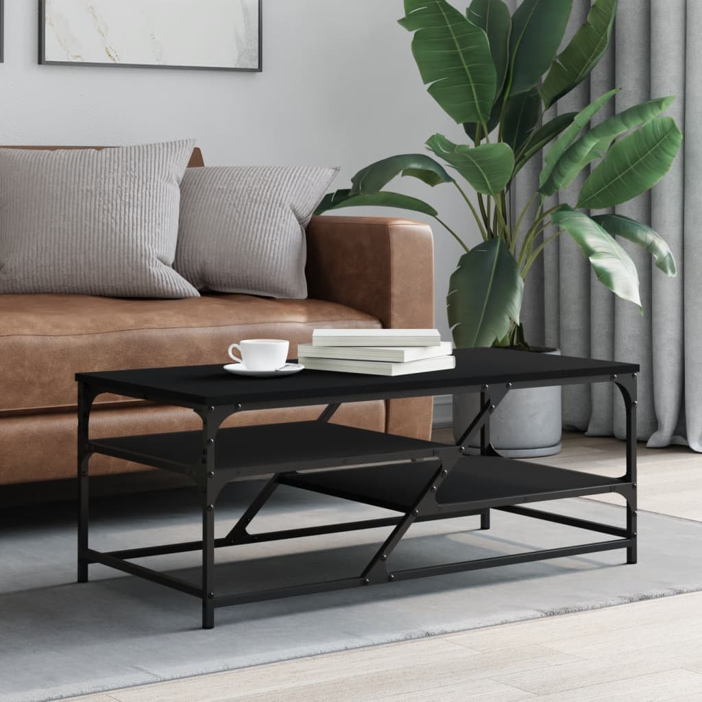 Salontafel 100X49X40 Cm Bewerkt Hout