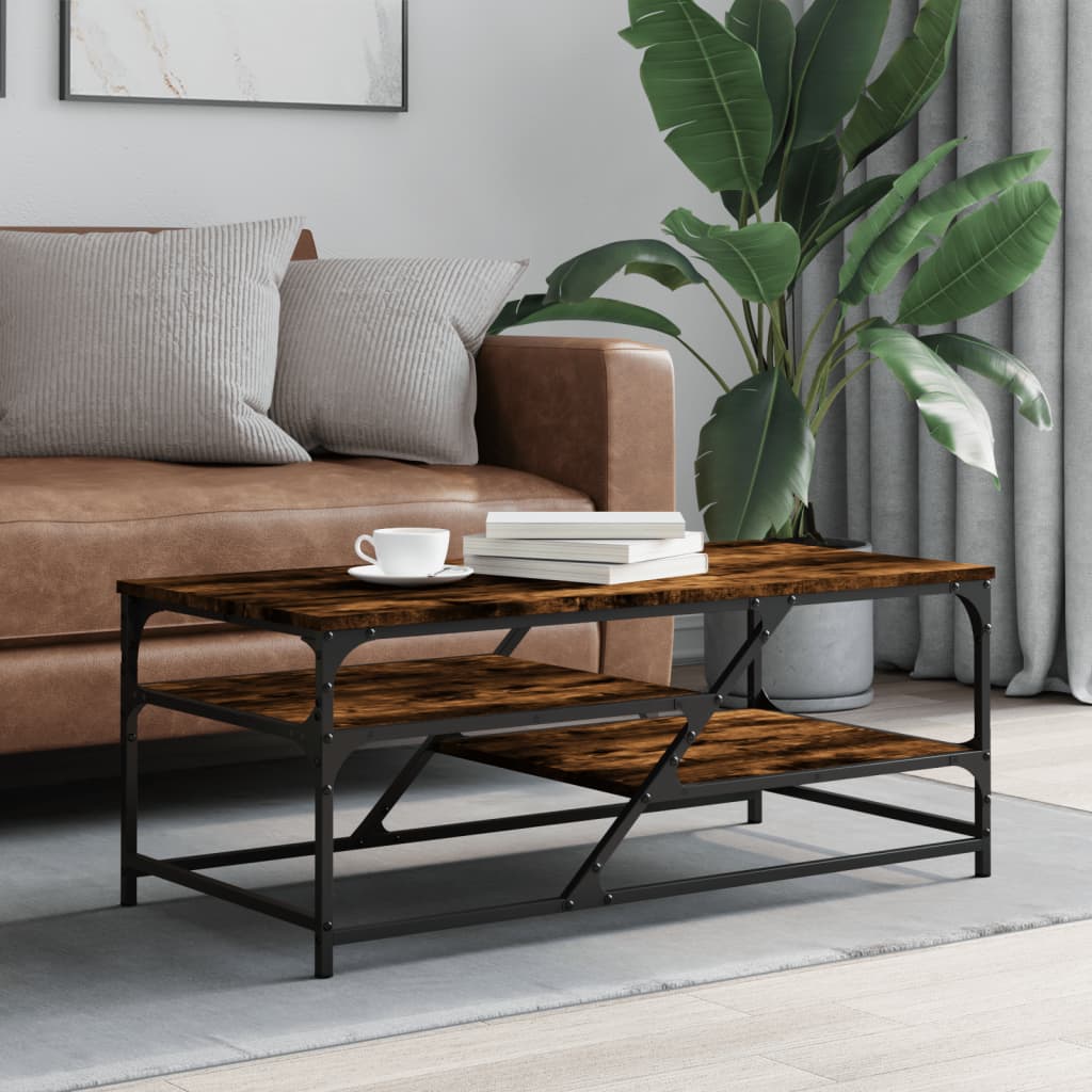 Salontafel 100X49X40 Cm Bewerkt Hout