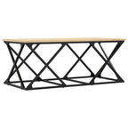 Salontafel 100X49X40 Cm Bewerkt Hout Kleurig