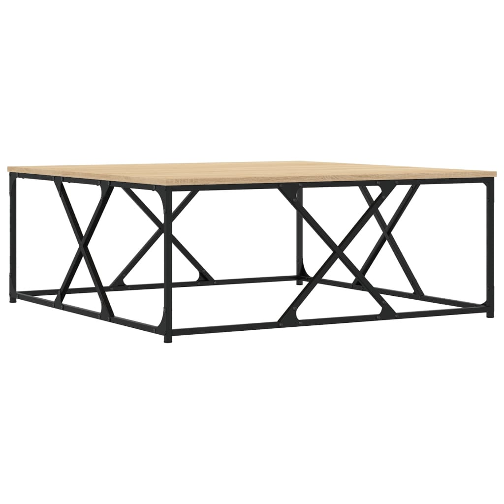 Salontafel Bewerkt Hout Kleurig