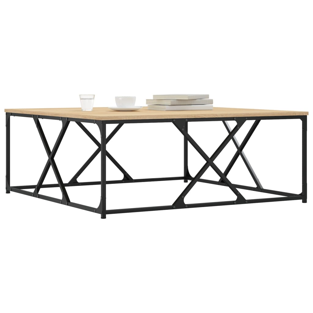 Salontafel Bewerkt Hout Kleurig