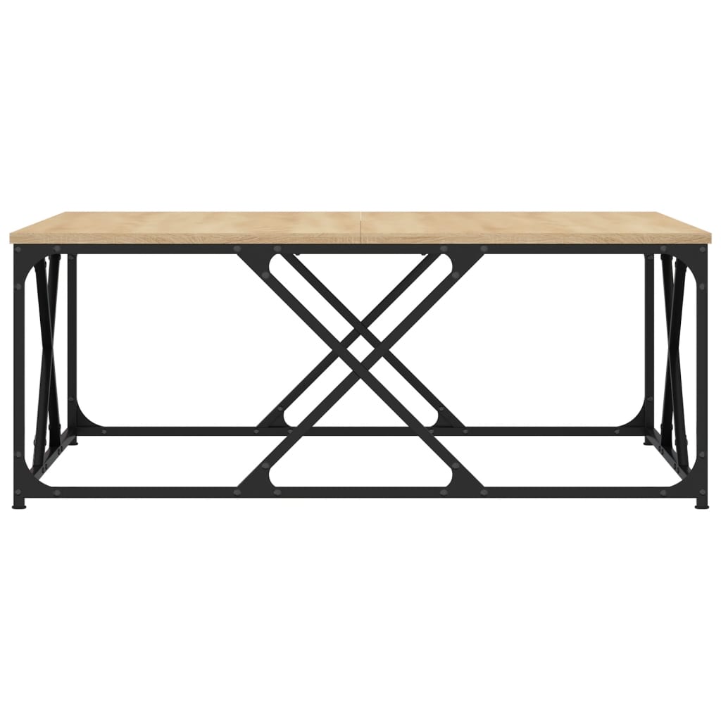 Salontafel Bewerkt Hout Kleurig