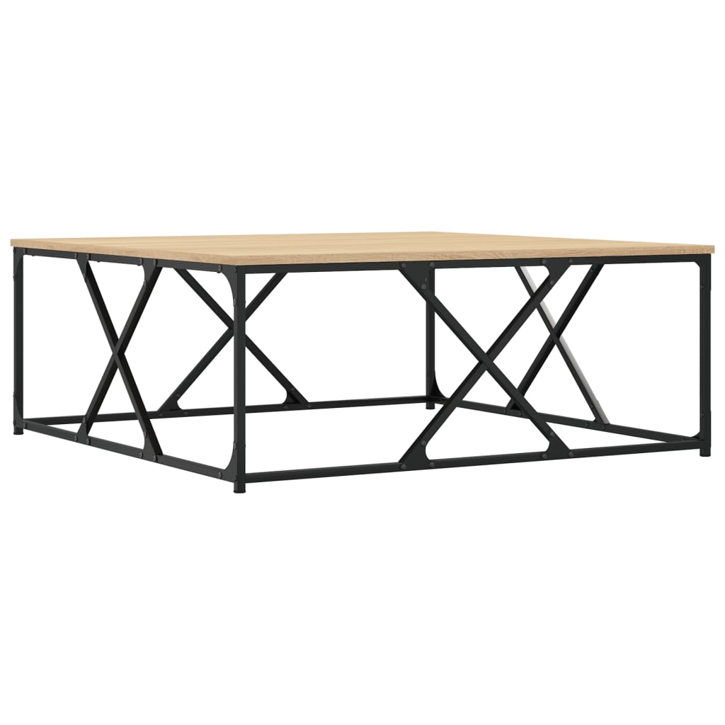 Salontafel Bewerkt Hout Kleurig