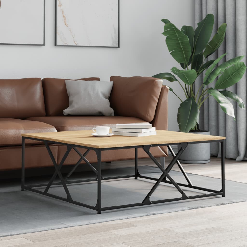 Salontafel Bewerkt Hout Kleurig