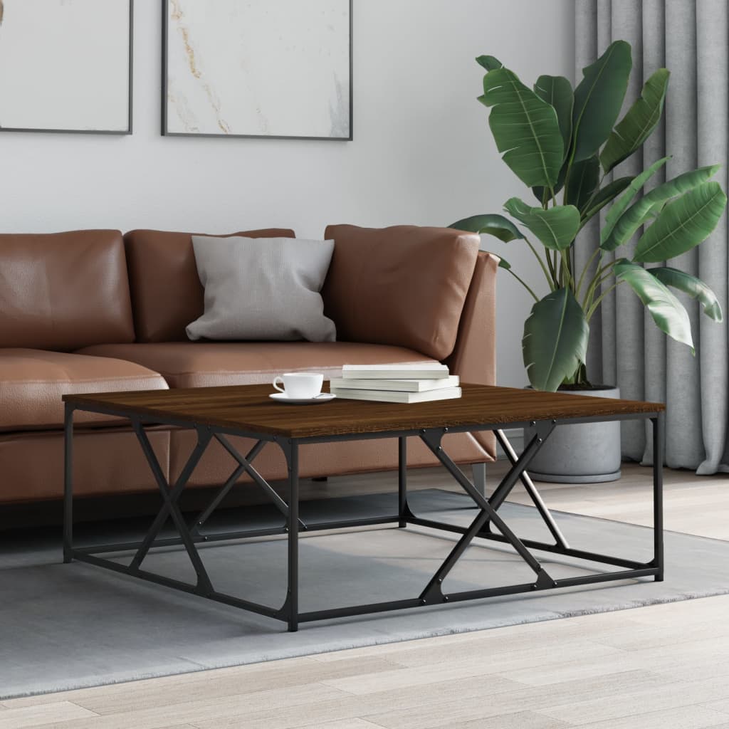 Salontafel Bewerkt Hout Kleurig
